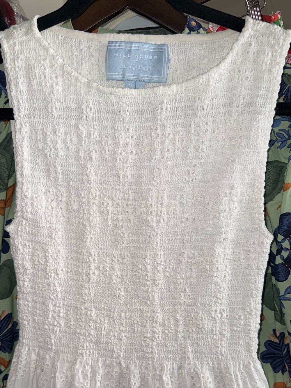 Hill house white eyelet cosima small - Picture 10 of 11